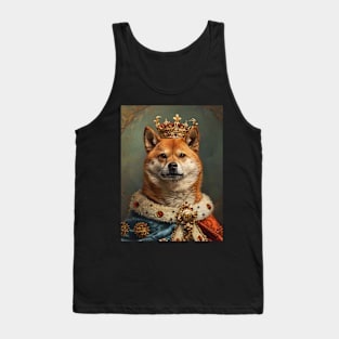 Shiba Inu The King Tank Top